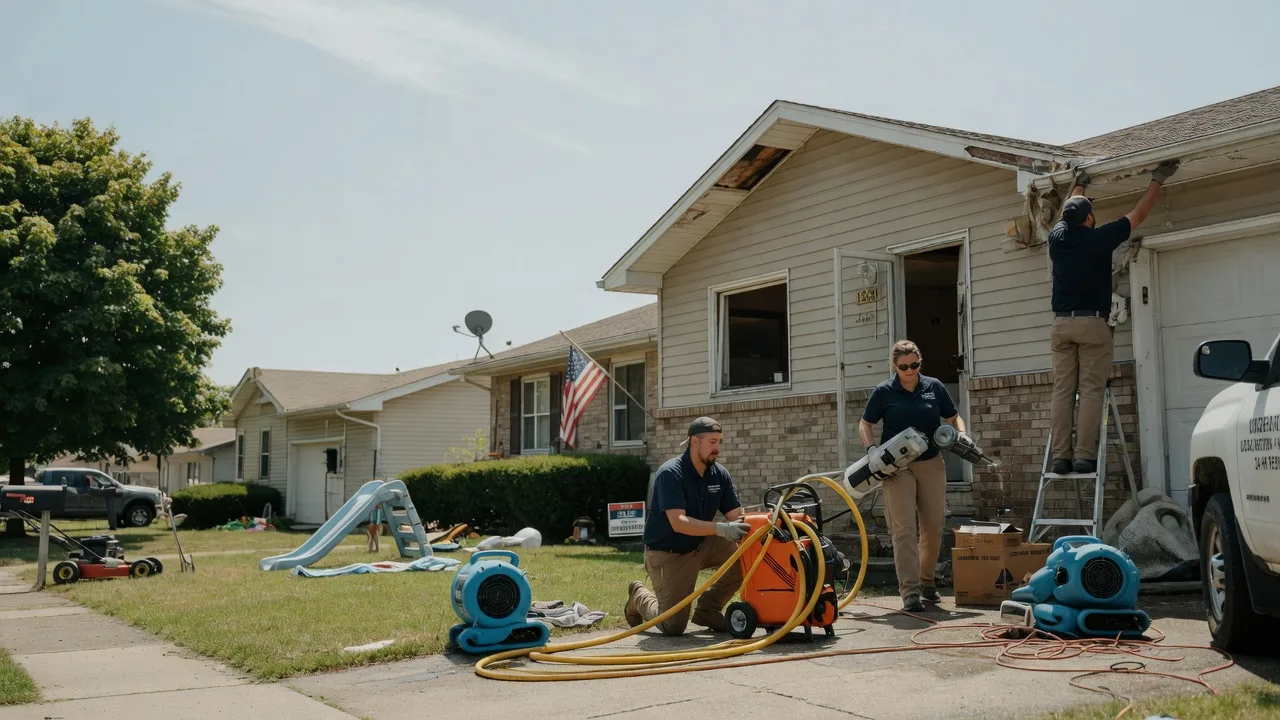 Water Damage Restoration in Oberon, ND near me
